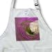 Creative multiple exposure of rock in fireweed - Waist Apron With Pockets
