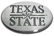 Texas State University Bobcats NCAA College Chrome Plated Premium Metal Car Truck Motorcycle Emblem