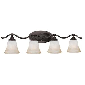 Harmony Vanity Light in Aged Bronze
