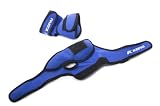 KEPAI KL-2609 FitWeight Gewichtsmanschetten 0,75 kg / Paar, black, blue, 7,5x10,5 cm