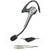 Electronics : Silver Earclip Headset/mic
