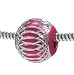 RED Christmas Ball Troll Biagi Pandora Style Charm Bead