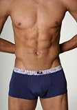 JM SKINZ Teddy Bear Waistband Boxer Brief - Navy
