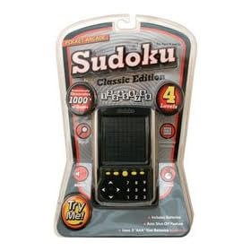 Click here to buy Sudoku Hand Held Electronic Game Classic Edition.