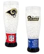 St. Louis Rams Crystal Pilsner Glass - Football Sports Merchandise