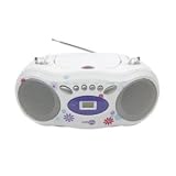 Nextplay NPF500B CD Boombox WHITE