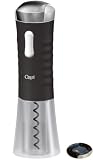 Ozeri Nouveaux Electric Wine Opener with Removable Free Foil Cutter, Elegant Black