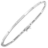Forzieri 18K White Gold Diamond Tennis Bracelet