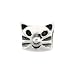 Sterling Silver Pandora Type Charm Happy Cat Face Bead Pendant