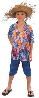 Hawaiian Boy Costume (child size) 