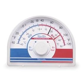 Maximum-Minimum Recording Dial Thermometer - MAX-MIN RECORDING DIAL THERMOMETER