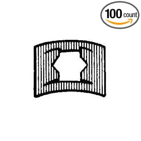 1/4 Flat Push-On Speed Nut (100 count)