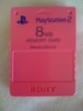 OFFICIAL SONY PINK PLAYSATION 2 PS2 8MB MEMORY CARD