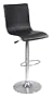 Winsome Spectrum L-Back Airlift Adjustable Swivel Stool, Faux Leather