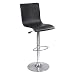 Winsome Spectrum L-Back Airlift Adjustable Swivel Stool, Faux Leather
