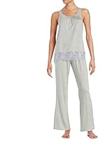 Felina Women's Alice Scoop-Neck Tank and Pant Pajama Set