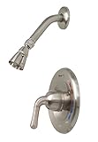 Premier 120186 Sanibel Single-Handle Shower Faucet, Brushed Nickel [並行輸入品]