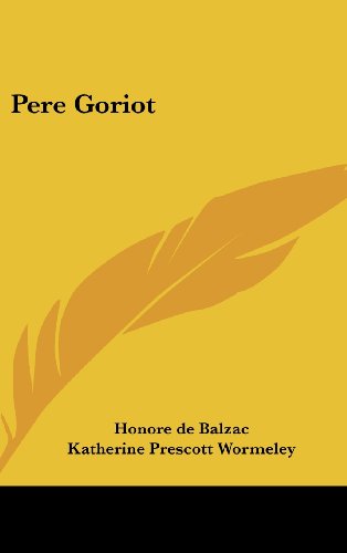 Pere Goriot Pere Goriot