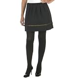 Mossimo Black: Pleated Mini Skirt - Ebony&nbsp;