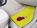 Miami Heat universal fit Carpet 2 Pc Car Floor Mat (Rug)