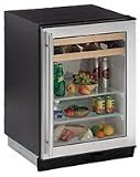U-Line 24 Glass Door Beverage Center