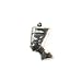 Egyptian Nefertiti Metal Cast Pendant with Corded Necklace