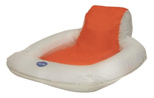 Spring Float SunSeat - White/Orange by Swimways