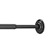 Umbra 244773-038-REM , Black Coretto 1/2-Inch Tension Drapery Rod for Window, 36 to 54-Inch