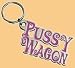 KILL BILL - PUSSY WAGON KEYCHAIN - METAL KEY CHAIN