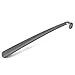 CITY Long Handled Stainless Steel Metal Sturdy Shoehorn with Hanging Hole