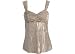 A. Byer Champagne Crinkle Cami