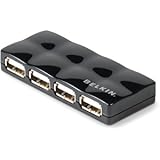 Belkin F5U404PBLK USB 2.0 4-PORT Mobile Hub