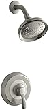 KOHLER T12014-4E-BN Fairfax Rite-Temp Pressure-Balancing Shower Faucet Trim, Vibrant Brushed Nickel 