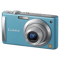 Panasonic Lumix DMC-FS3A 8.1MP Digital Camera with 3x MEGA Optical Image Stabilized Zoom (Light Blue)