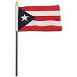 Puerto Rico Flag 4 x 6 inch