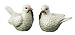 White Peace Love Wedding Dove S/P Salt & Pepper Shakers