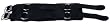Genuine Leather Bracelet - Length: 9" - Width: 55 mm Dark Brown