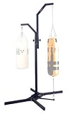 IMAGE OF Prime Fighter Freestanding Home Gym Dual Heavy Bag Platform 300A