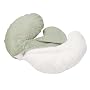 Boppy Total Body Pillow Cotton Slipcover, Sage Circles