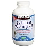 Kirkland Signature Calcium 500 mg + Vitamin D with Vitamin K - 600 Tabs