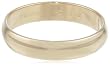 10k Yellow Gold 4mm Traditional Plain Wedding Band
