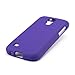 Galaxy S4 Mini Case, [Purple] Slim Grip Rubberized Hard Plastic Case for Samsung Galaxy S4 Mini (2013)
