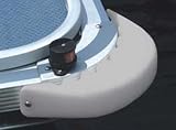 Taylor Made Products Pontoon Boat Radius Curve Corner Protector Boat Fender (3 x 12)