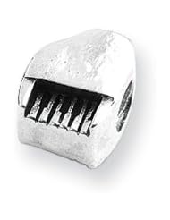 Piano Charm in Silver for 3mm Charm Bracelets