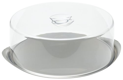 WMF 12 Stainless Steel Cake Plate with Cover