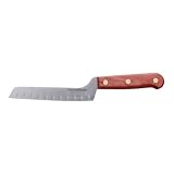 LamsonSharp 39616 Rosewood Stamped 6 Offset Kullenschliff Cheese Knife