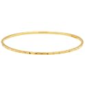 14k Crystal Bangle Bracelet