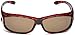 Barricade Polarized Oval Rectangular Fit Over Glasses Sunglasses