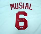 Stan Musial Autographed Majestic Jersey