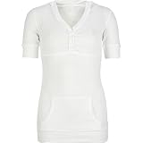 FULL TILT Hoodie Girls Henley - White